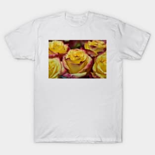 Floral arrangement with roses T-Shirt